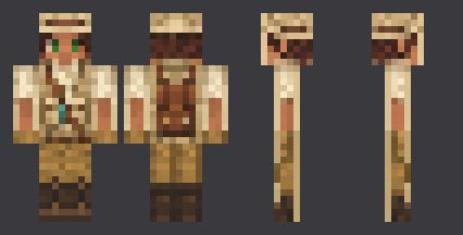 Desert Archaeologist — front, back and side artwork from the download