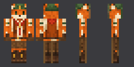 Acorn Scout — front, back and side artwork from the download