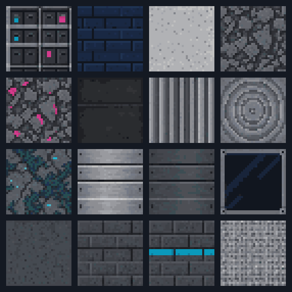 All artwork in Neon City