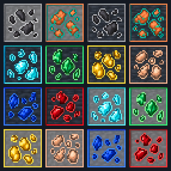 All artwork in Framed Ores