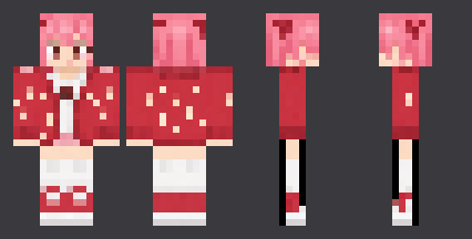 Strawberry — front, back and side artwork from the download