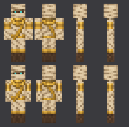 All artwork in Bandaged Mummy