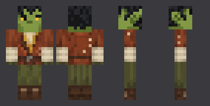 Goblin Scout — front, back and side artwork from the download