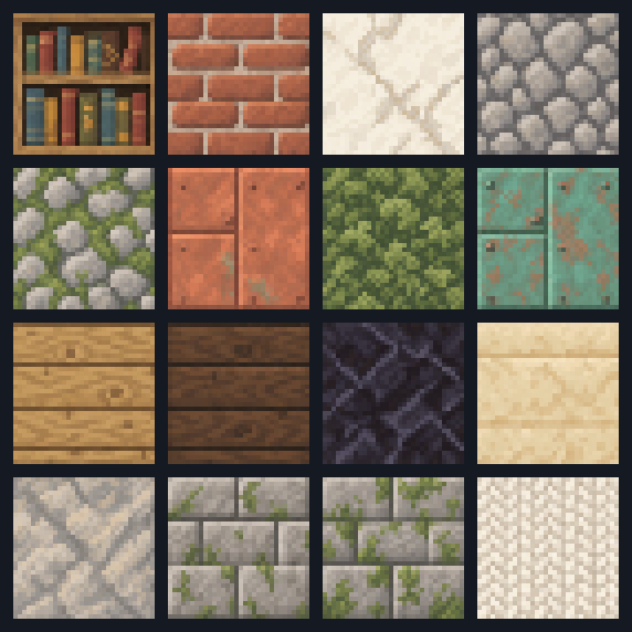 All artwork in Mossy Cottage
