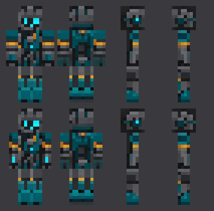All artwork in Neon Robot