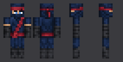 Dusk Ninja — front, back and side artwork from the download