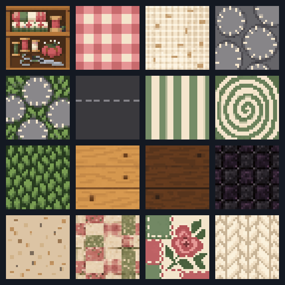All artwork in Patchwork Quilt