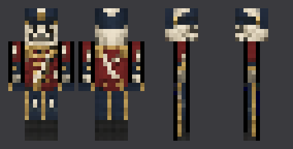 Drum Major — front, back and side artwork from the download