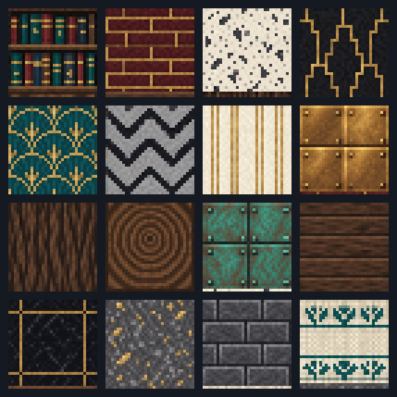 All artwork in Art Deco Hotel