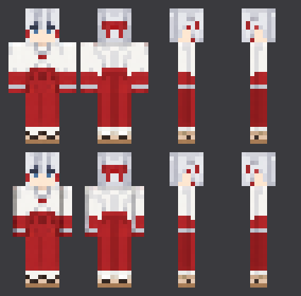 All artwork in Winter Shrine Maiden
