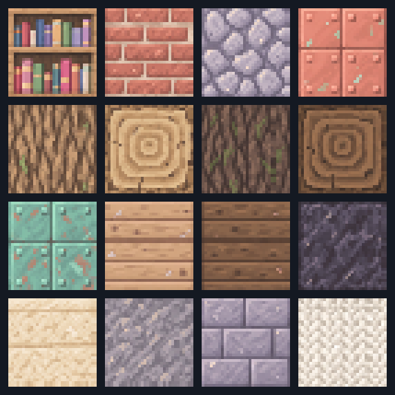 All artwork in Rosewater Tiles