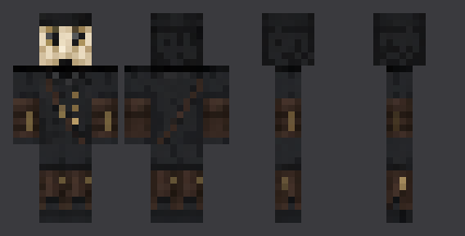 Plague Doctor — front, back and side artwork from the download