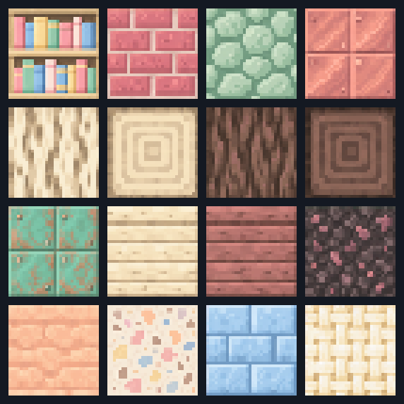 All artwork in Pastel Playroom