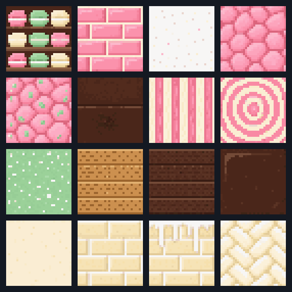 All artwork in Sweet Shop