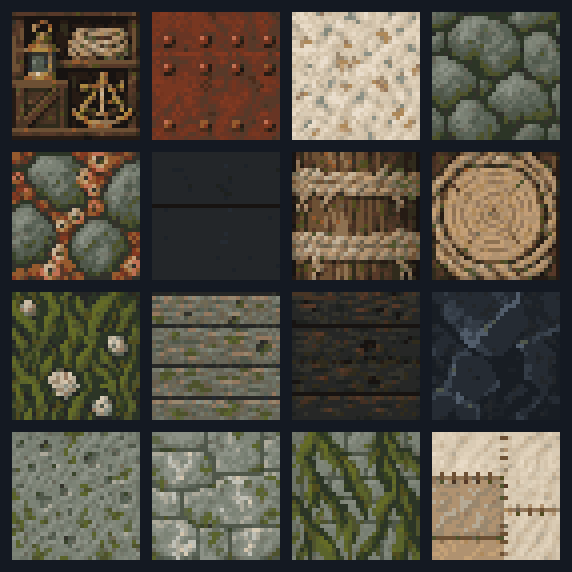 All artwork in Sunken Shipwreck