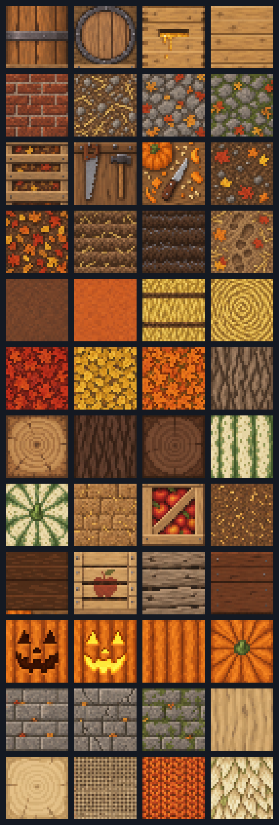 All artwork in Pumpkin Patch