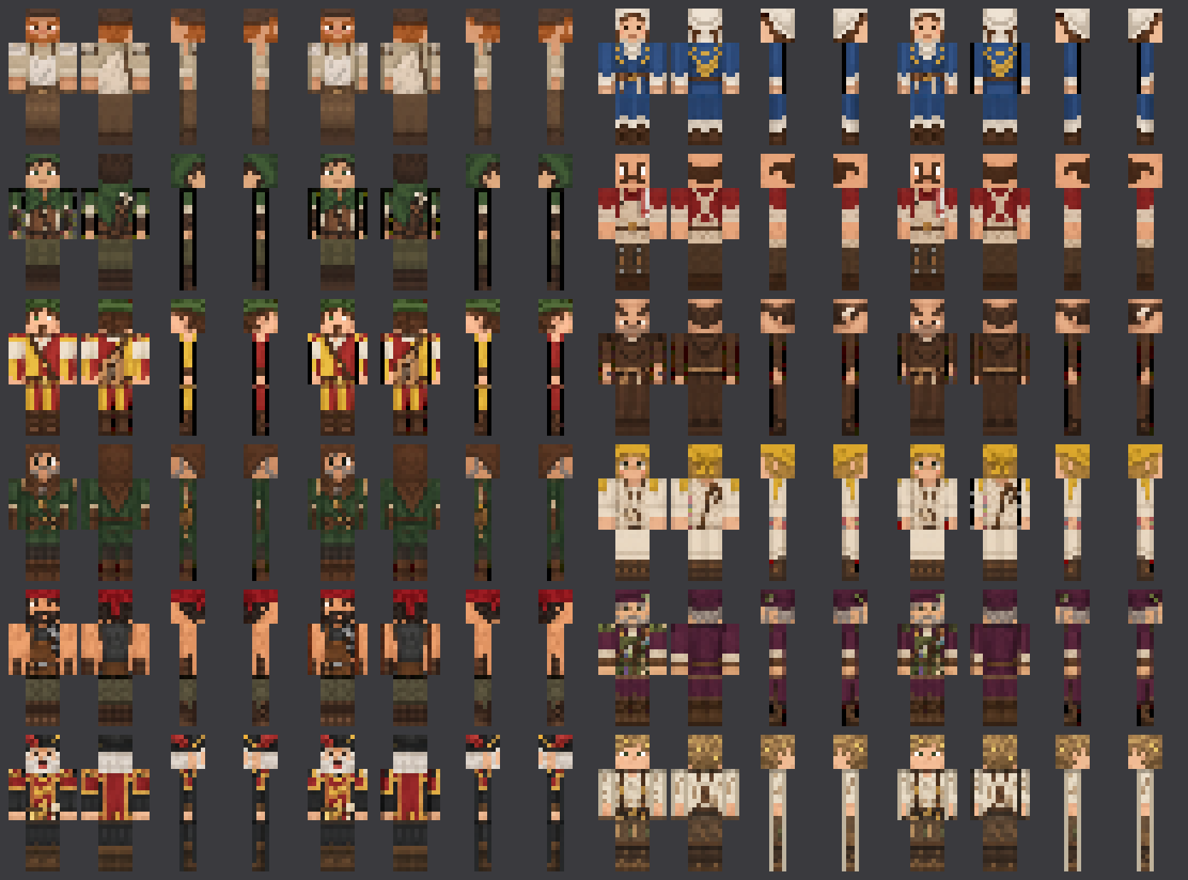 All artwork in Medieval Townsfolk
