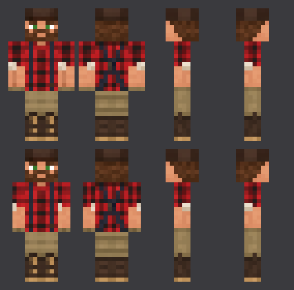 All artwork in Lumberjack