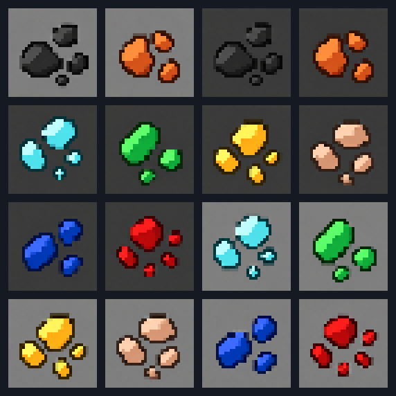 All artwork in Cartoon Ores