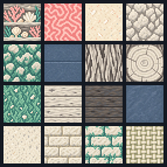 All artwork in Coral Reef