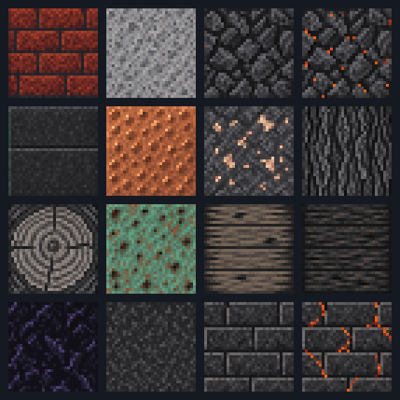 All artwork in Volcanic Forge