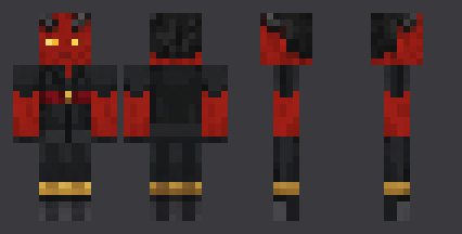 Horned Demon — front, back and side artwork from the download