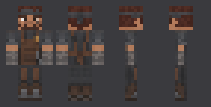 Village Blacksmith — front, back and side artwork from the download