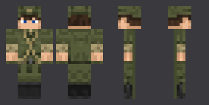 Army Soldier — front, back and side artwork from the download
