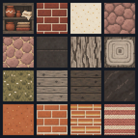 All artwork in Badlands Terracotta