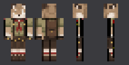 Scout — front, back and side artwork from the download