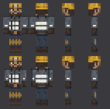 All artwork in Hard Hat Miner