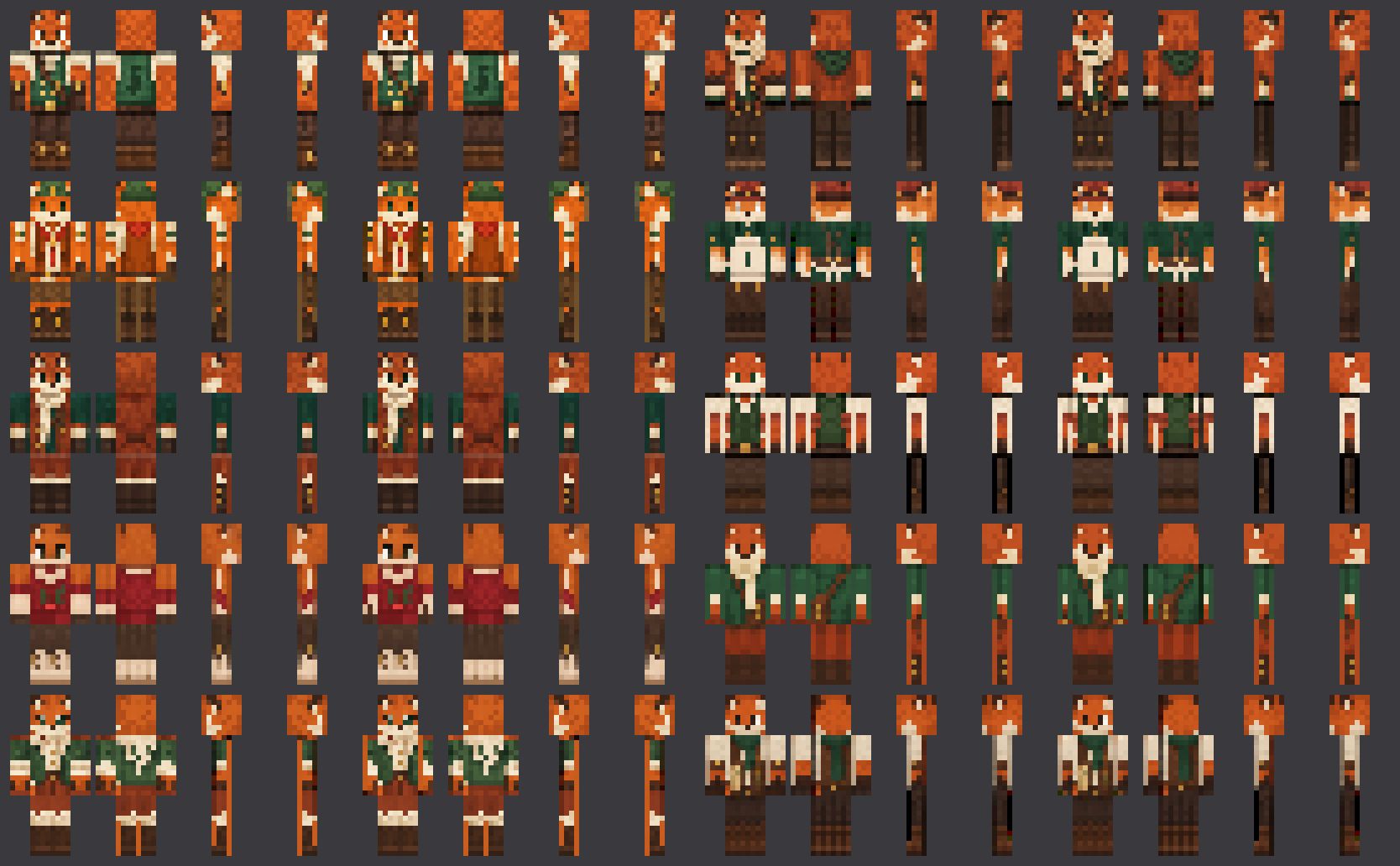 All artwork in Fox Den Family