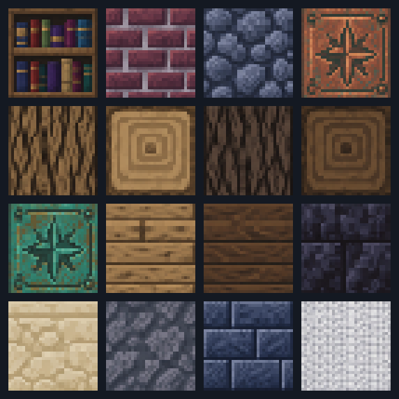 All artwork in Enchanted Library