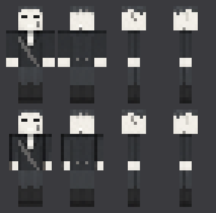 All artwork in Porcelain Mourner