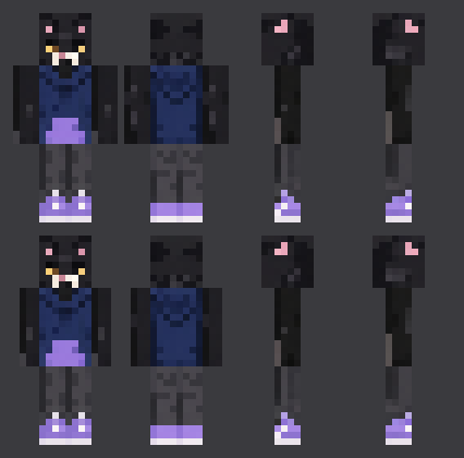 All artwork in Black Cat Hoodie