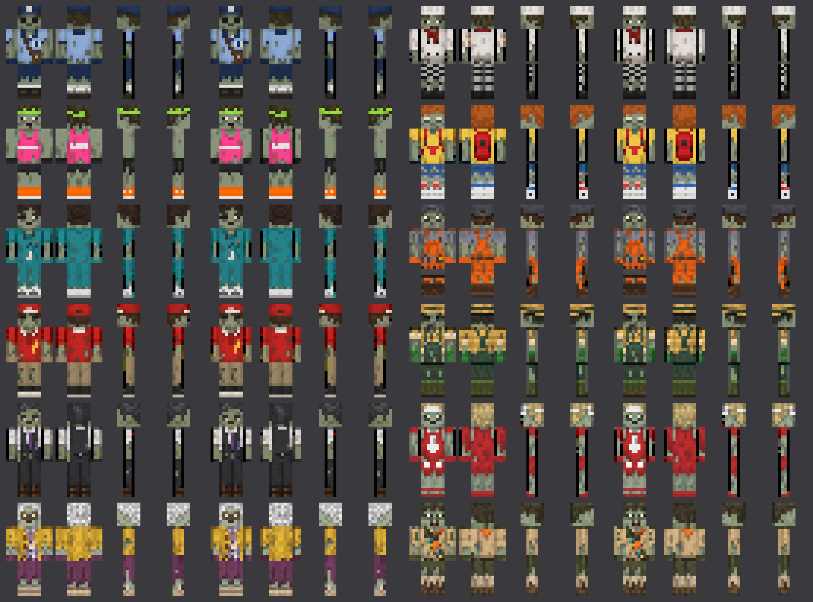 All artwork in Zombie Neighbors