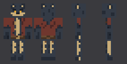 Full Moon Werewolf — front, back and side artwork from the download