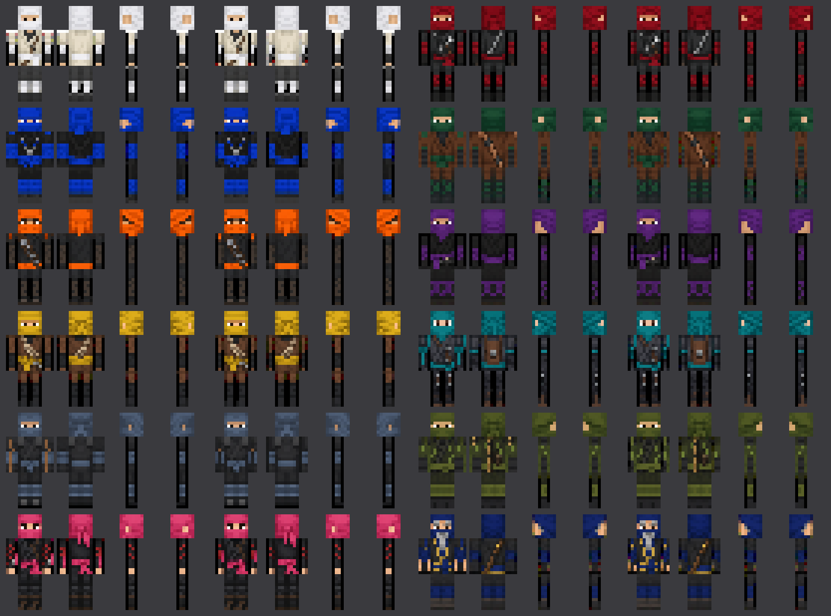 All artwork in Ninja Dojo Clan