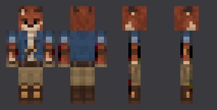 Red Wolf — front, back and side artwork from the download