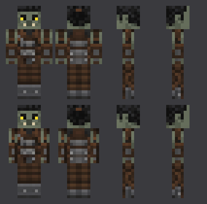 All artwork in Orc Warrior